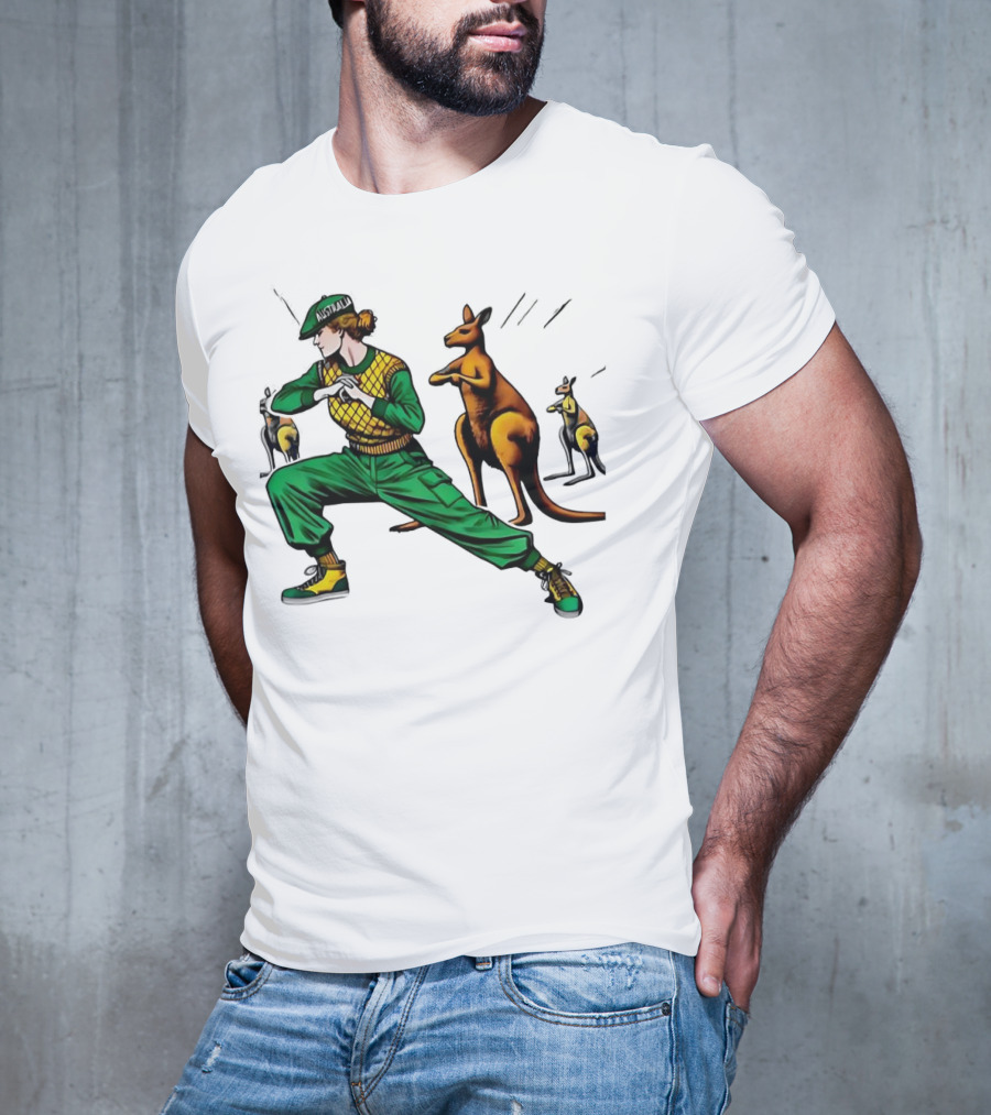 Breakdancing With Kangaroo At Olympics T-Shirt
