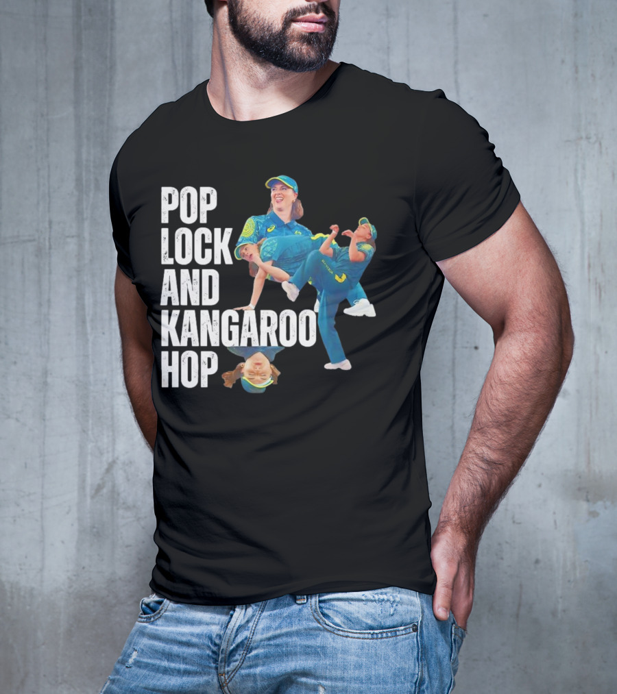 Pop Lock And Kangaroo Hop Raygun Rachael Olympics T-Shirt