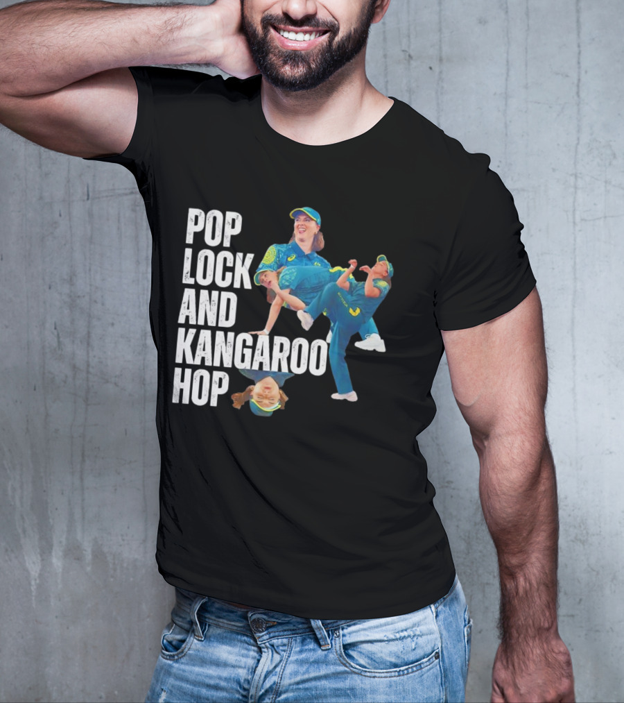 Pop Lock And Kangaroo Hop Raygun Rachael Olympics T-Shirt