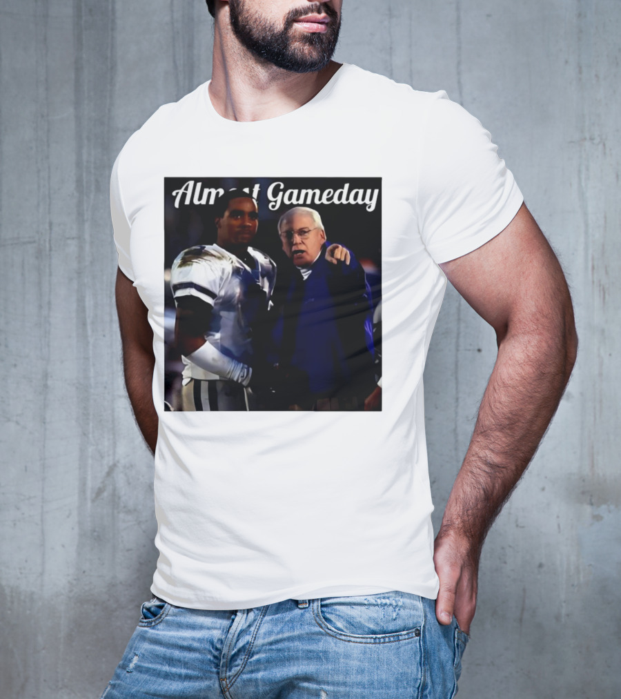 Almost Gameday Bill Snyder Coach K-State Wildcats Player Interaction T-Shirt