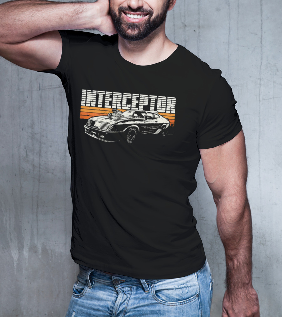 Interceptor Mad Max Vintage Car T-Shirt