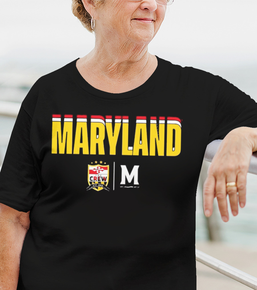 Maryland Soccer Crew Logo T-Shirt