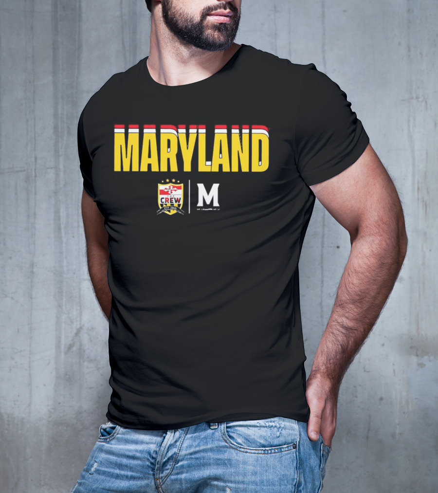 Maryland Soccer Crew Logo T-Shirt
