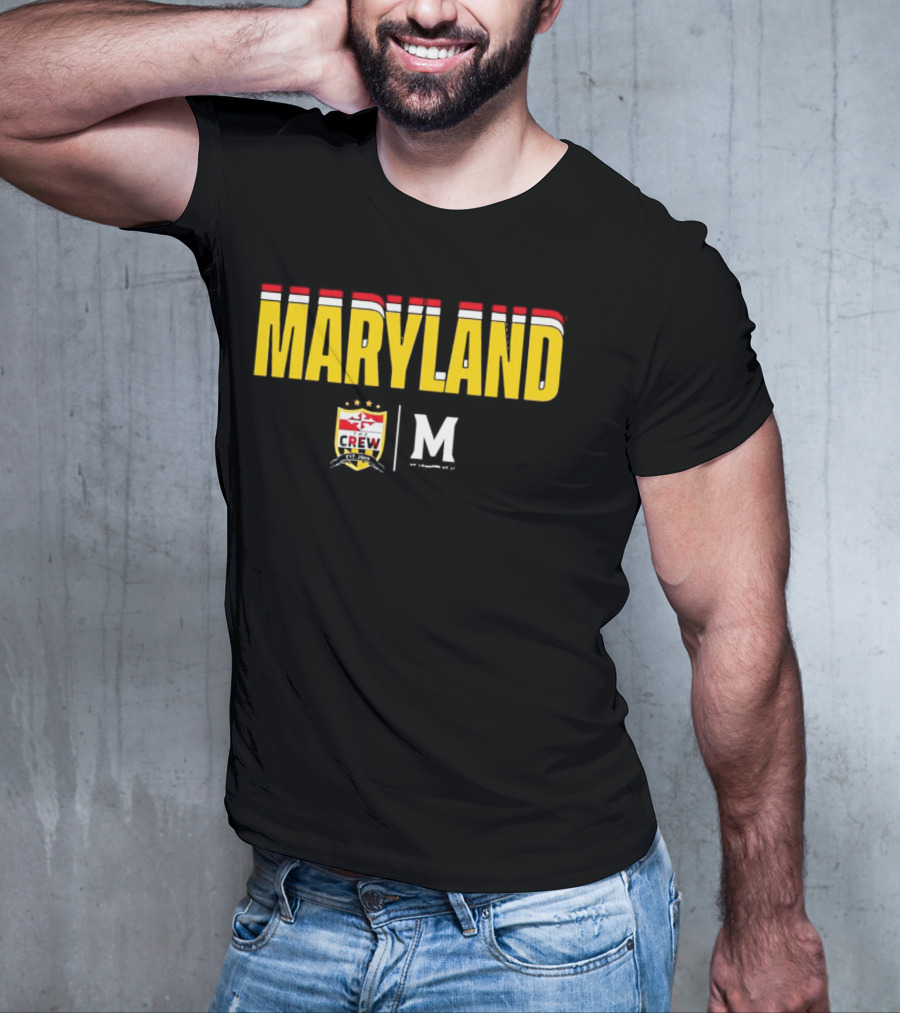 Maryland Soccer Crew Logo T-Shirt