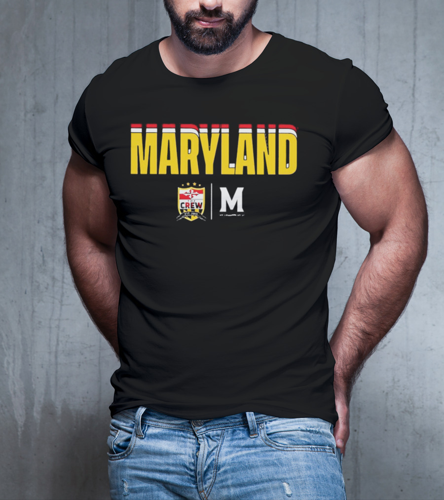 Maryland Soccer Crew Logo T-Shirt