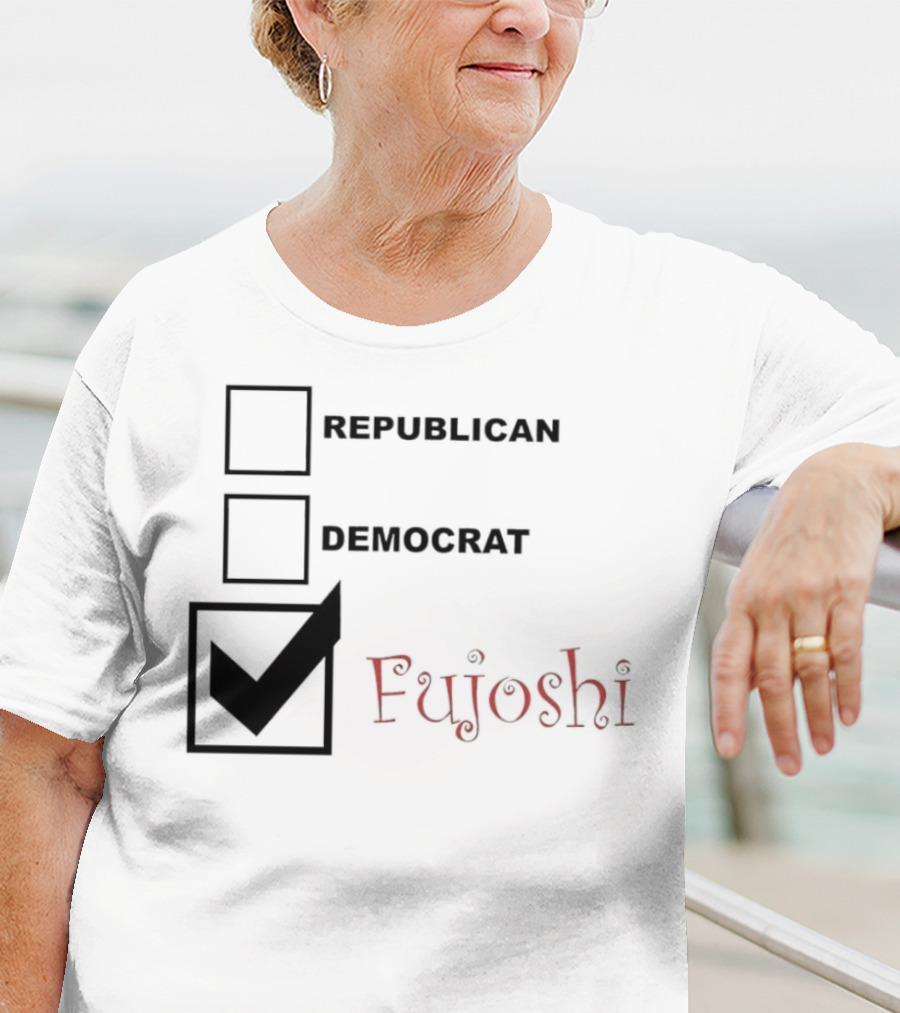 Republican Democrat Fujoshi Anime Fandom Humor T-Shirt