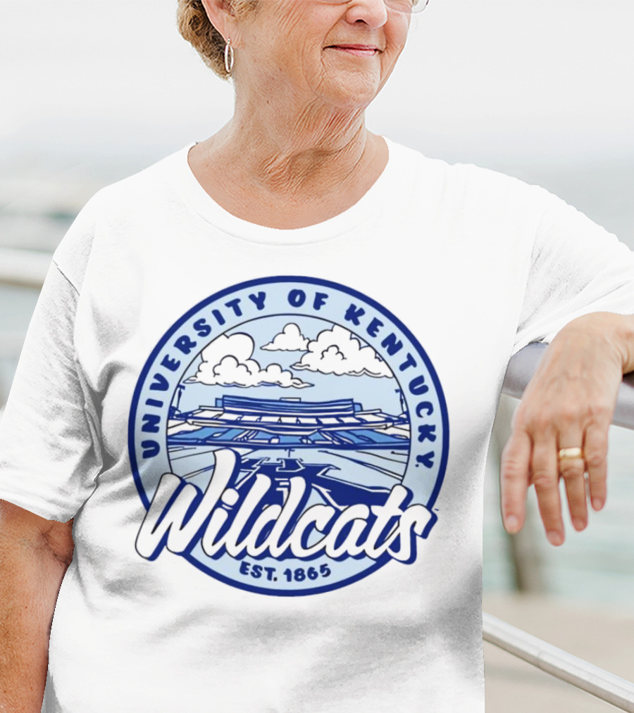 University Of Kentucky Wildcats Stadium Est. 1865 Circle T-Shirt