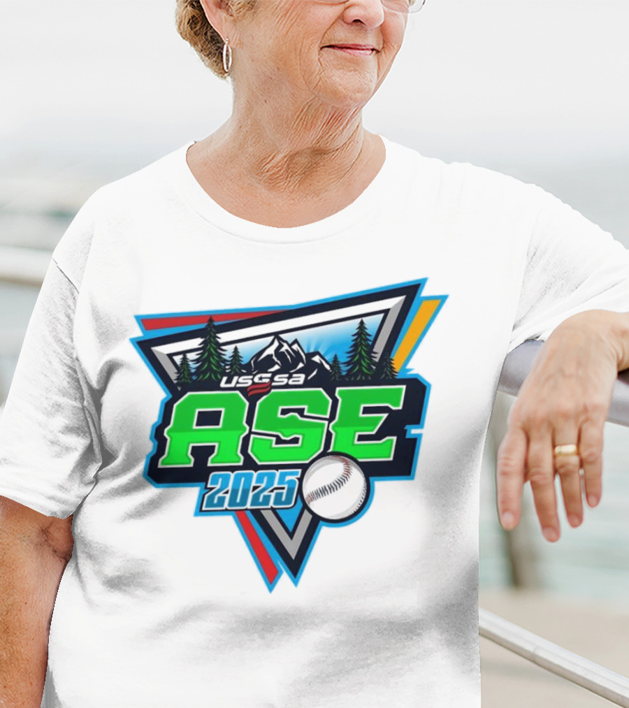 USSSA Arkansas ASE 2025 Baseball Mountains T-Shirt