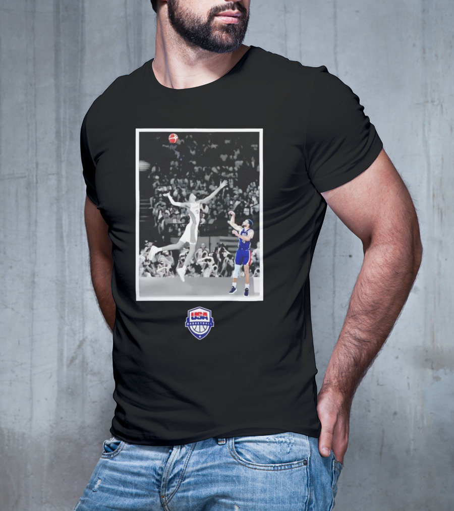 USA Basketball Stephen Curry Jump Shot Stadium Essentials T-Shirt