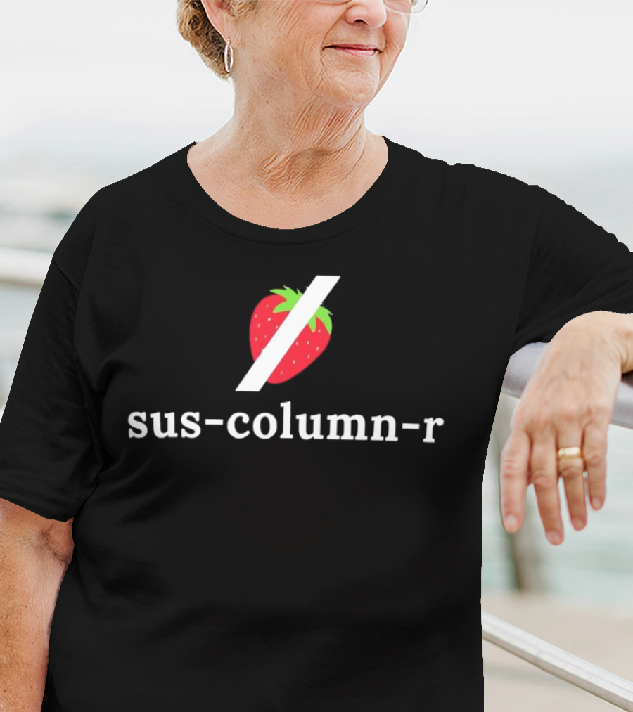 Sus-column-r Grok Not Strawberry Slash Berry T-Shirt