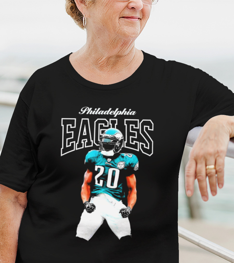 Philadelphia Eagles Brian Dawkins Number 20 Retired Player T-Shirt