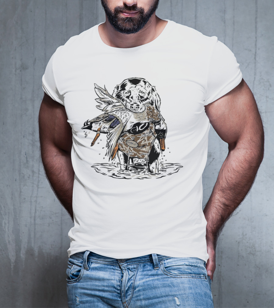 Ole’ Smoke Public Enemy Dog Hunting Duck T-Shirt
