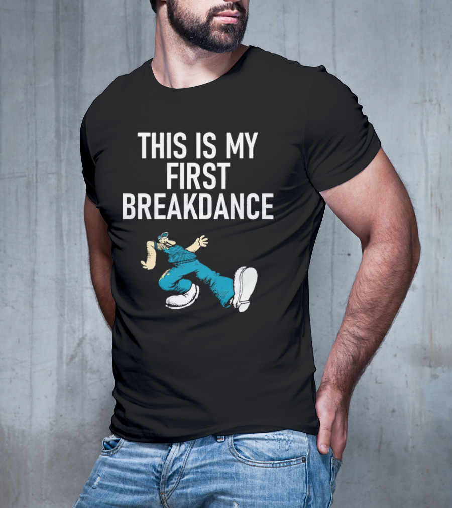 This Is My First Breakdance Keep On Truckin' Rachael Gunn T-Shirt
