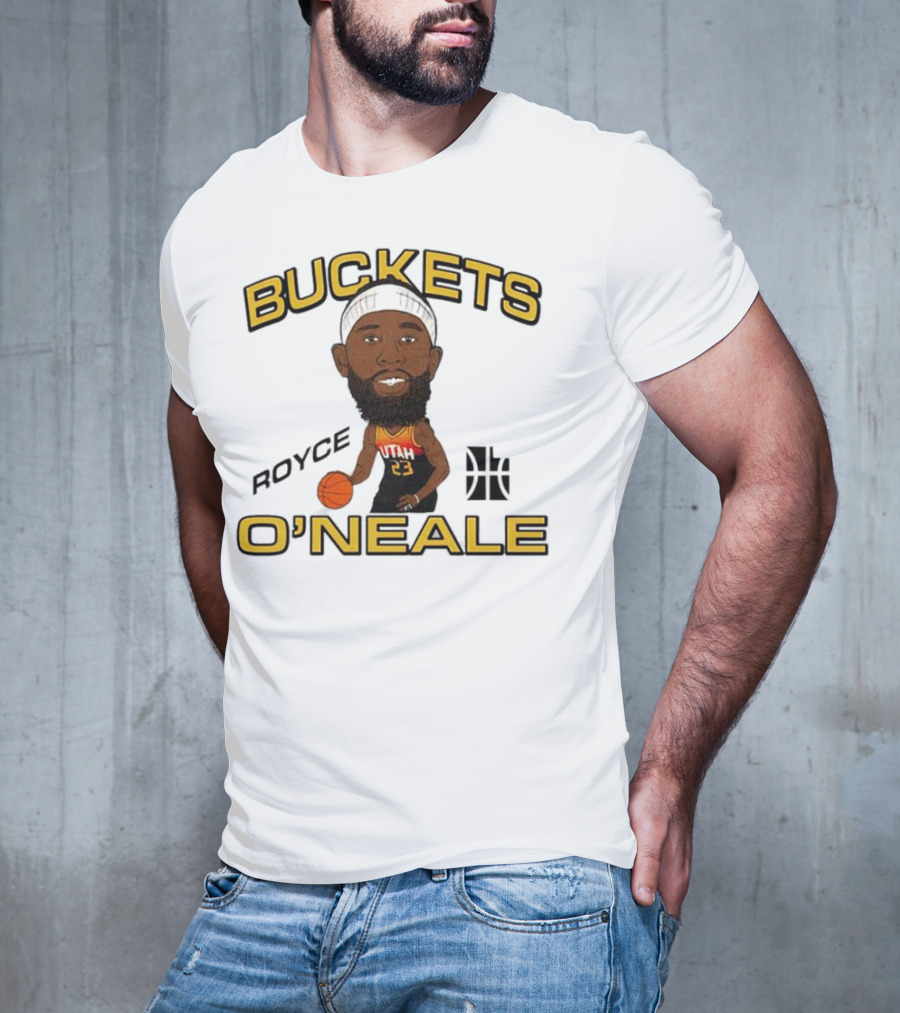 Buckets O'Neale Royce Utah T-Shirt