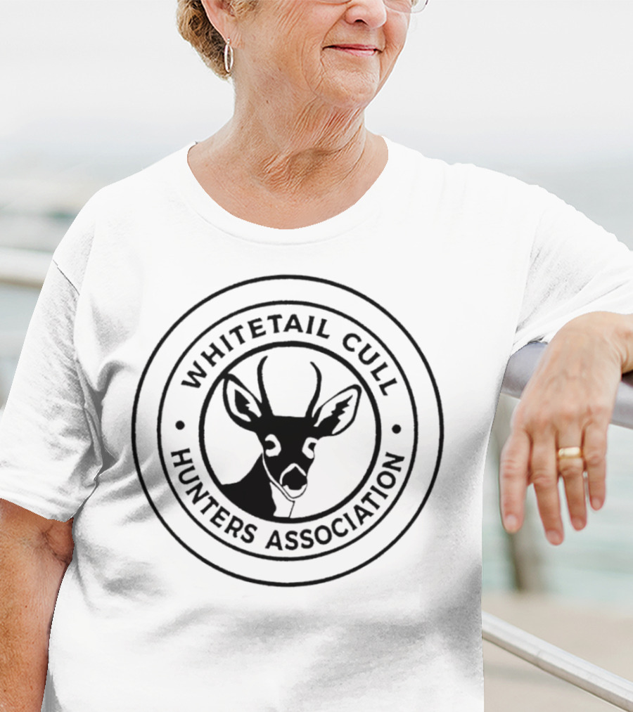 Whitetail Cull Hunters Association Buck Emblem T-Shirt
