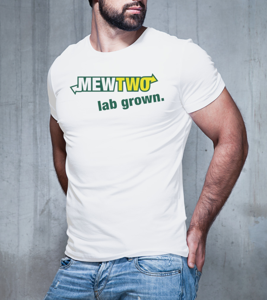MEWTWO Lab Grown Arrows Text T-Shirt