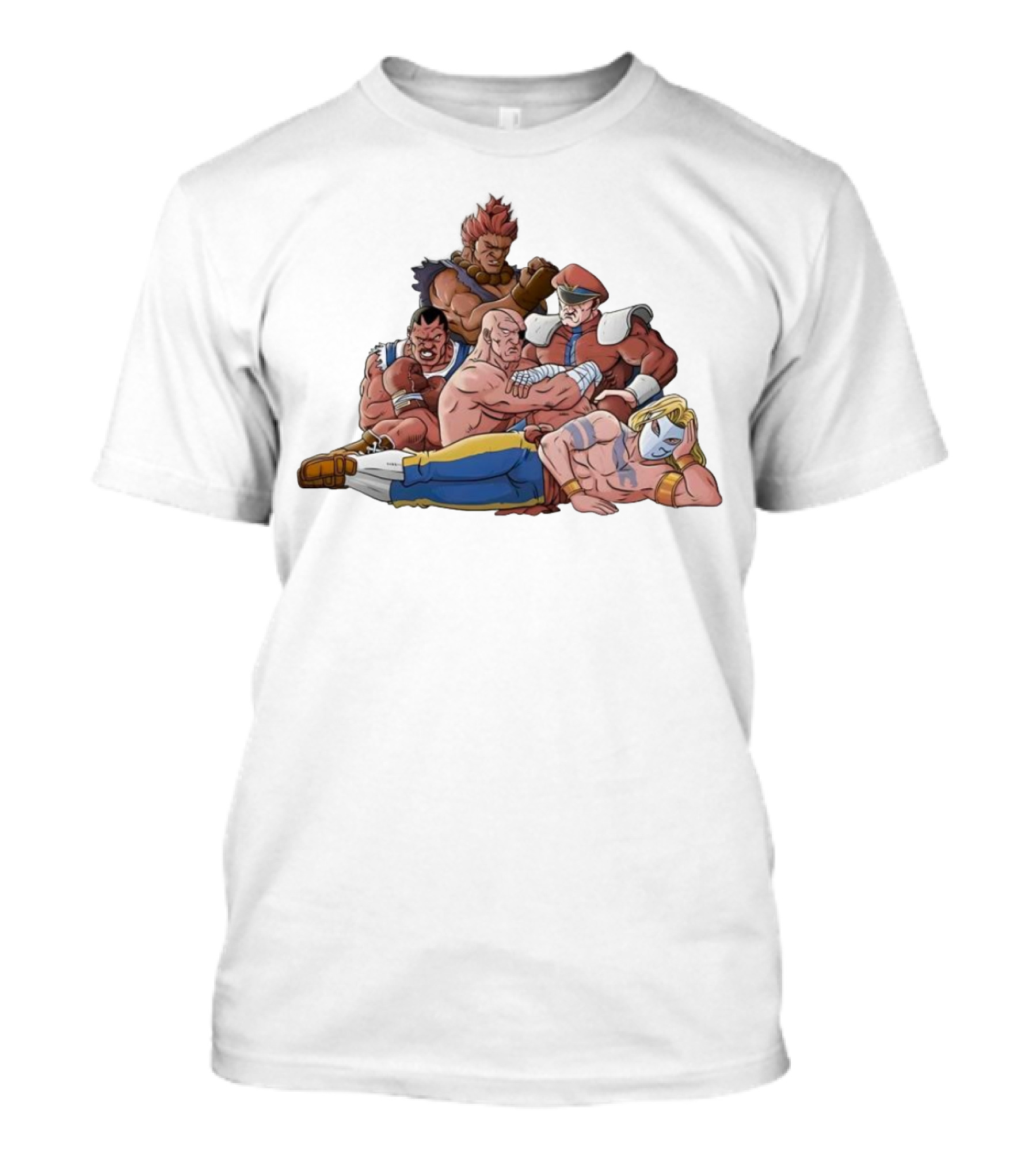 Street Fighter Villains Pose As The Breakfast Club Characters T-Shirt