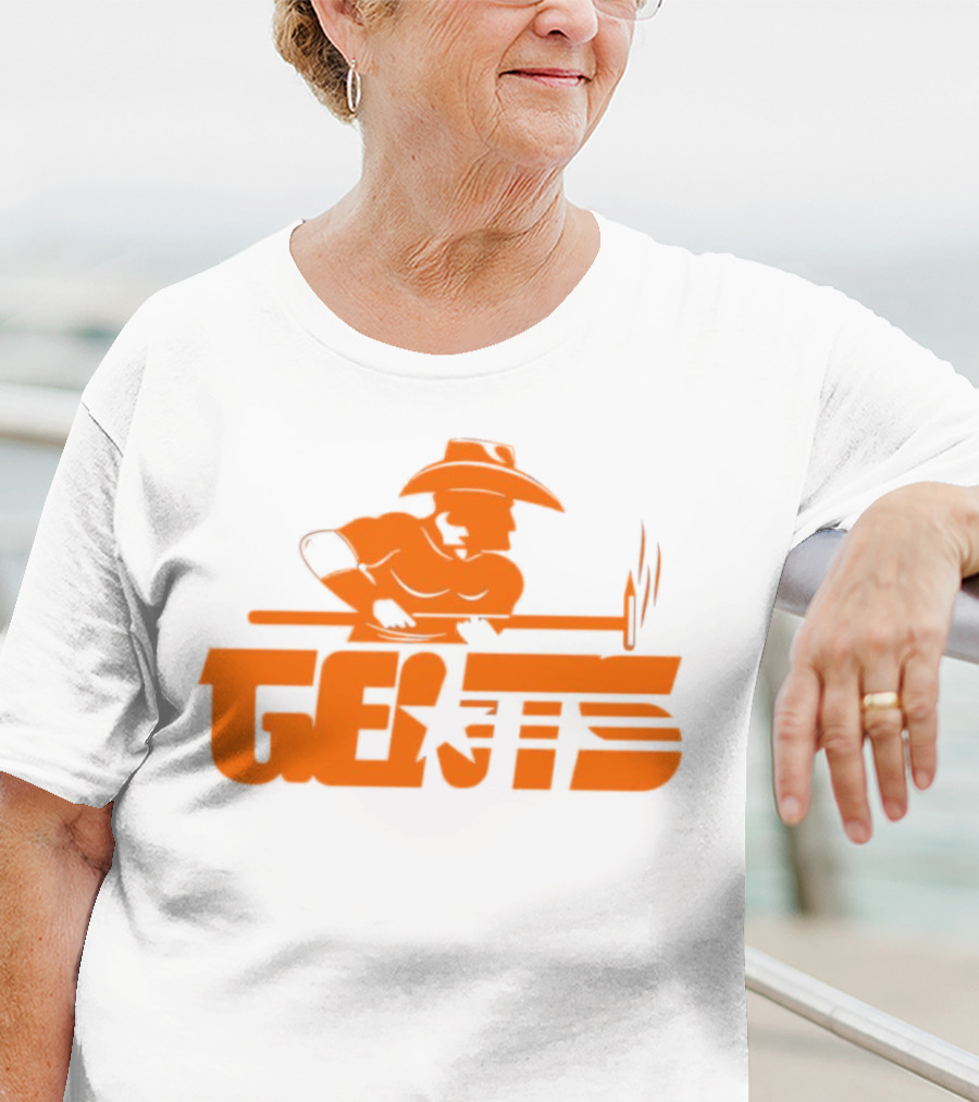 Tennessee Volunteers Gents Cowboy Branding Iron T-Shirt