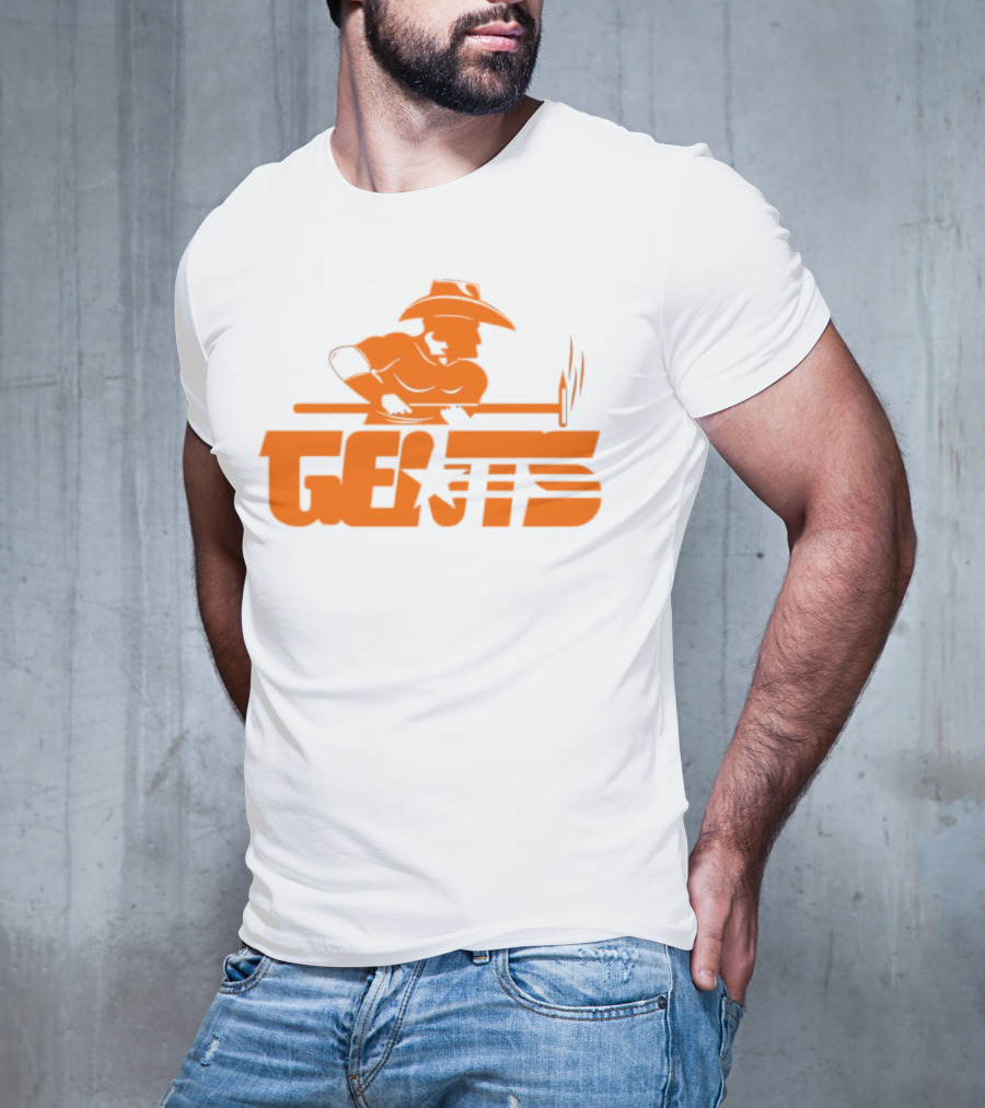 Tennessee Volunteers Gents Cowboy Branding Iron T-Shirt