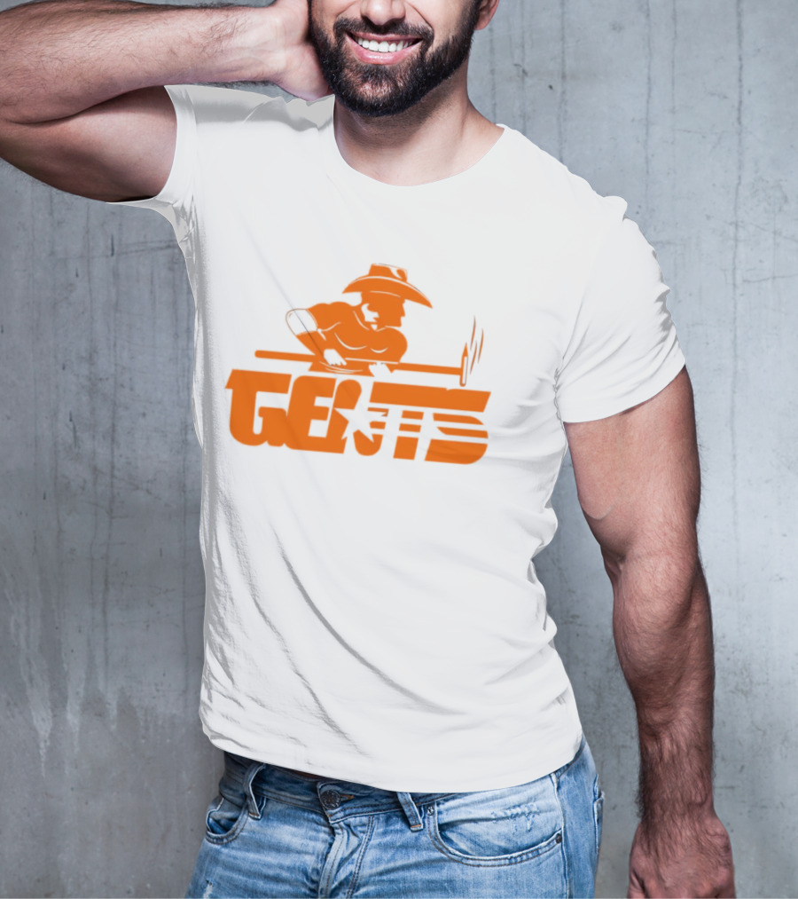 Tennessee Volunteers Gents Cowboy Branding Iron T-Shirt