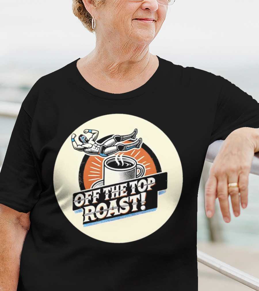 Off The Top Roast Coffee Wrestler T-Shirt
