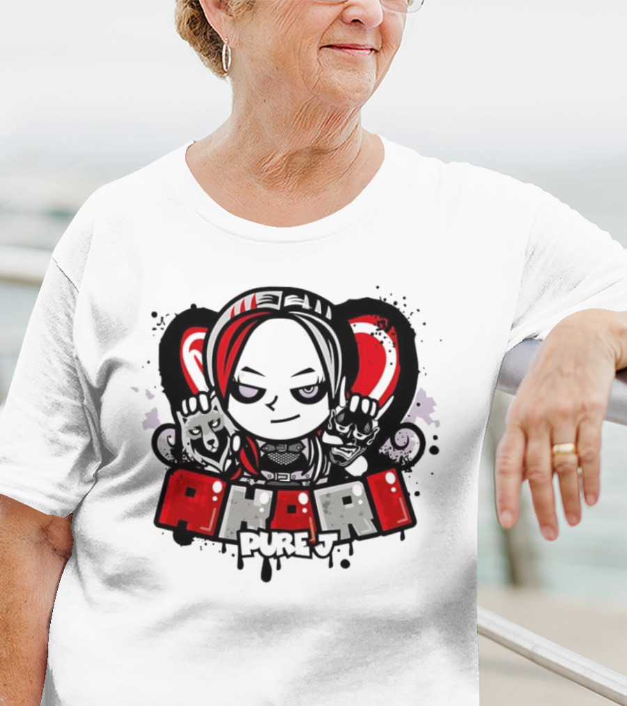 AKARI Pure J Graphic Character T-Shirt