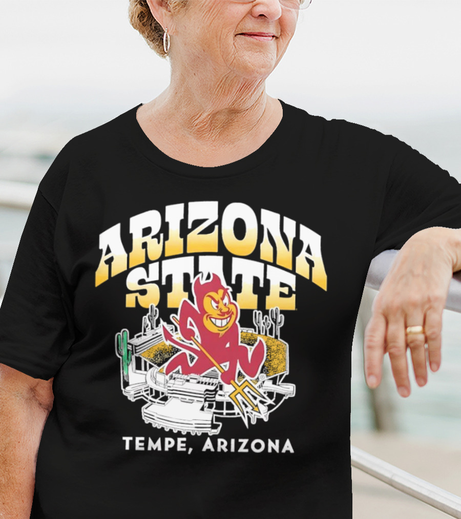 Arizona State Sun Devils Stadium Mascot Tempe Arizona T-Shirt
