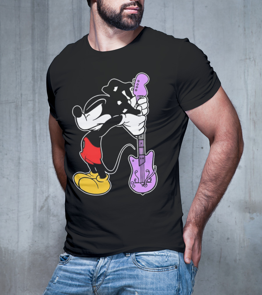 Bruce Ray Condoneordie Mickey Guitar Surprise T-Shirt