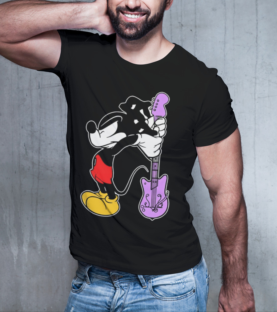 Bruce Ray Condoneordie Mickey Guitar Surprise T-Shirt