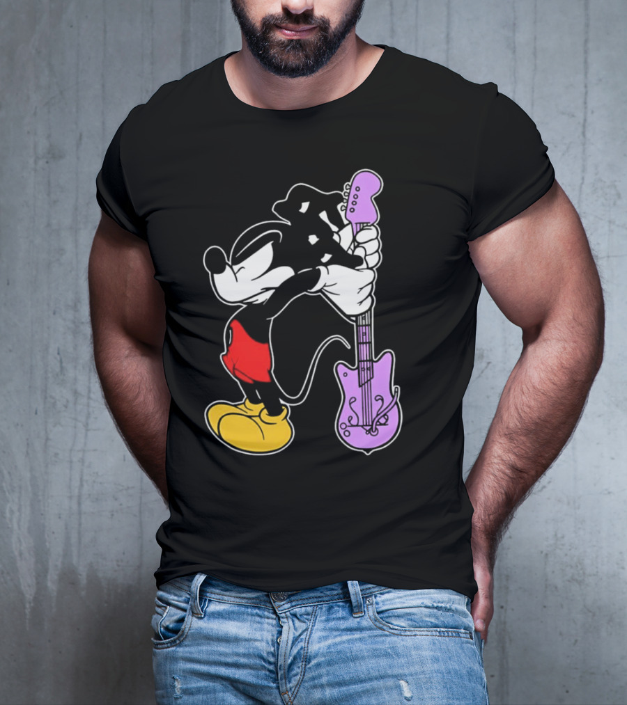 Bruce Ray Condoneordie Mickey Guitar Surprise T-Shirt