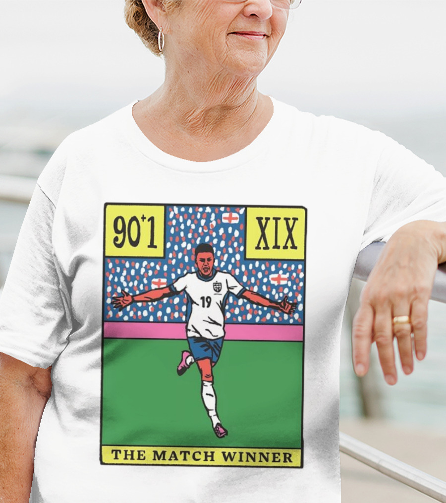 England Football Team Player 19 The Match Winner 90+1 XIX T-Shirt