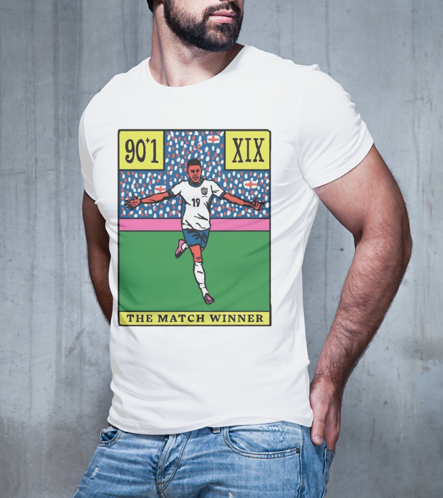 England Football Team Player 19 The Match Winner 90+1 XIX T-Shirt