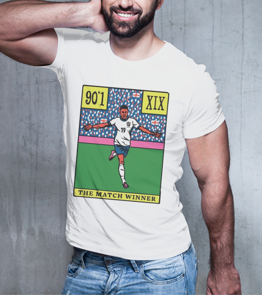 England Football Team Player 19 The Match Winner 90+1 XIX T-Shirt