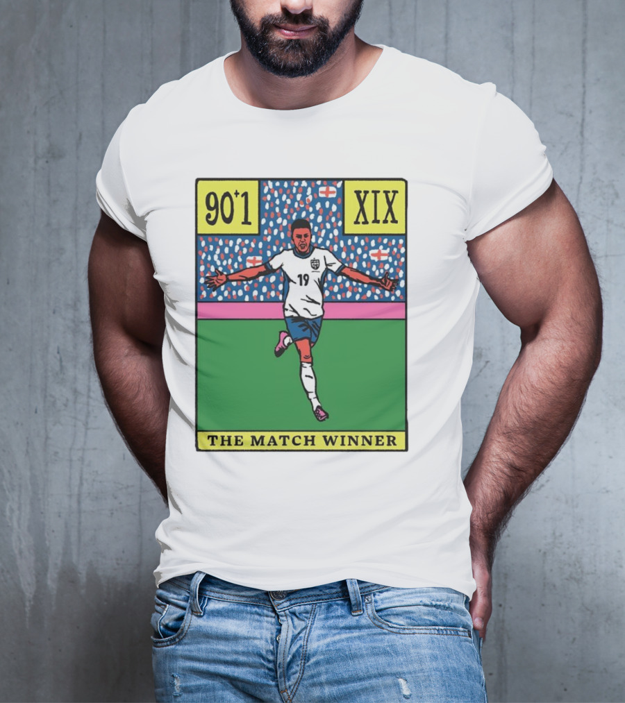 England Football Team Player 19 The Match Winner 90+1 XIX T-Shirt