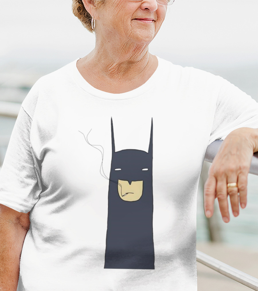 Batman Smoking Cigarette Classic T-Shirt