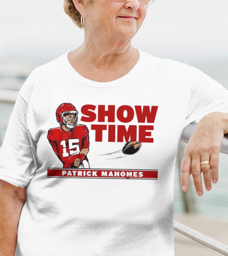 Patrick Mahomes Showtime Kansas City Chiefs Behind The Back T-Shirt