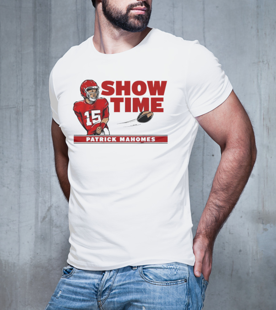 Patrick Mahomes Showtime Kansas City Chiefs Behind The Back T-Shirt