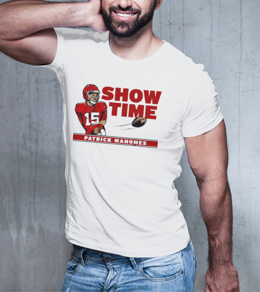 Patrick Mahomes Showtime Kansas City Chiefs Behind The Back T-Shirt