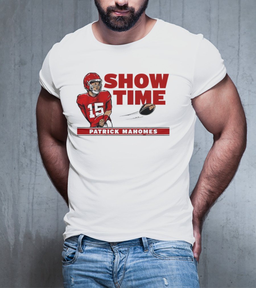 Patrick Mahomes Showtime Kansas City Chiefs Behind The Back T-Shirt