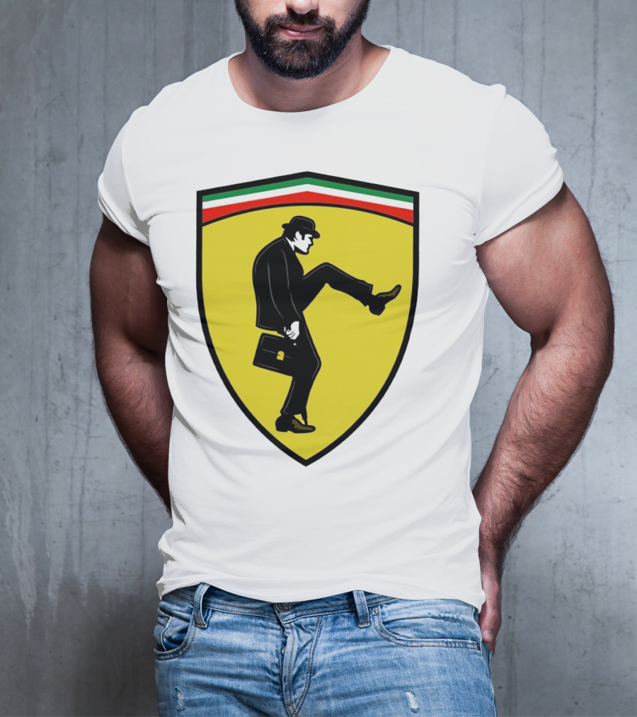 Ministry Of Silly Walks Monty Python Ferrari T-Shirt