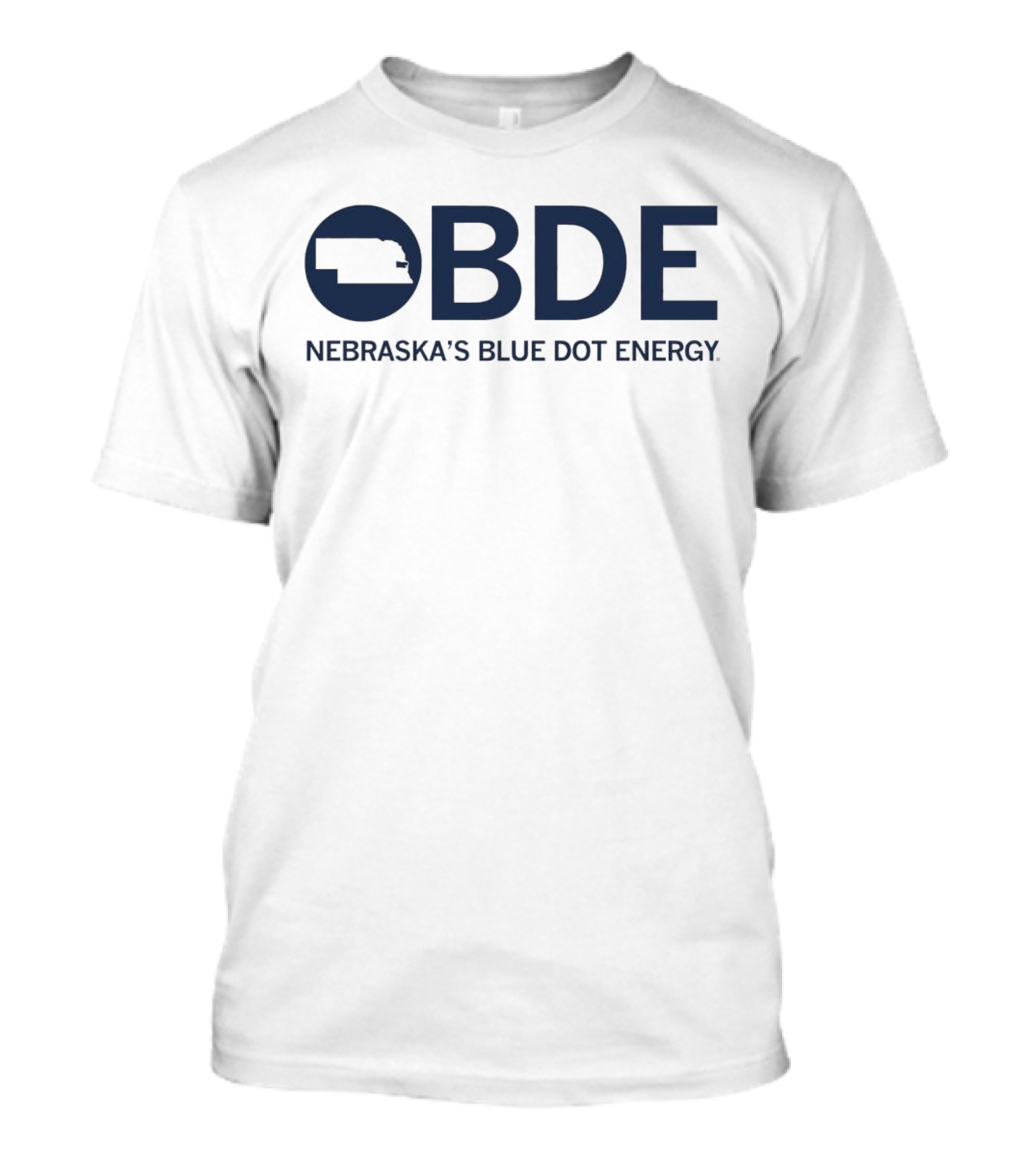 OBDE Nebraska's Blue Dot Energy With State T-Shirt