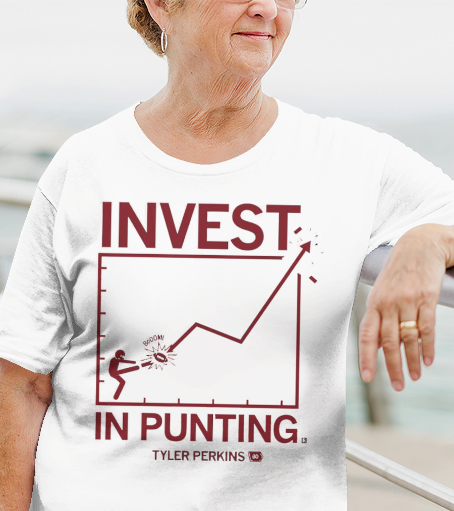 Tyler Perkins Invest In Punting Iowa State Cyclones Chart Football T-Shirt