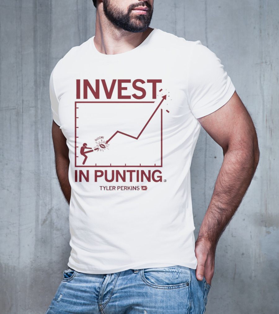 Tyler Perkins Invest In Punting Iowa State Cyclones Chart Football T-Shirt