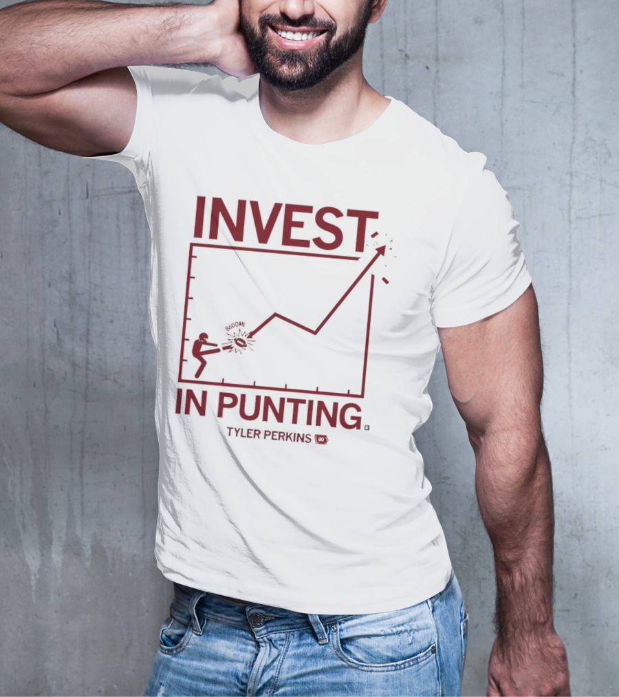 Tyler Perkins Invest In Punting Iowa State Cyclones Chart Football T-Shirt