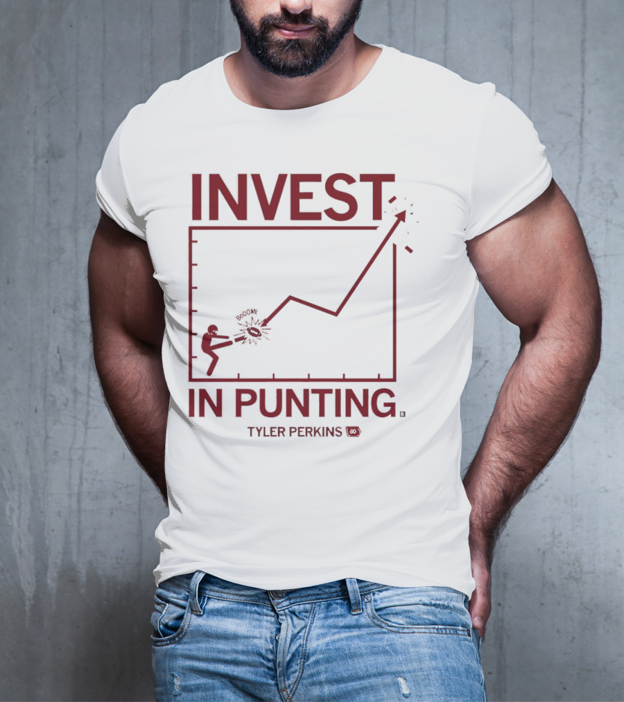 Tyler Perkins Invest In Punting Iowa State Cyclones Chart Football T-Shirt