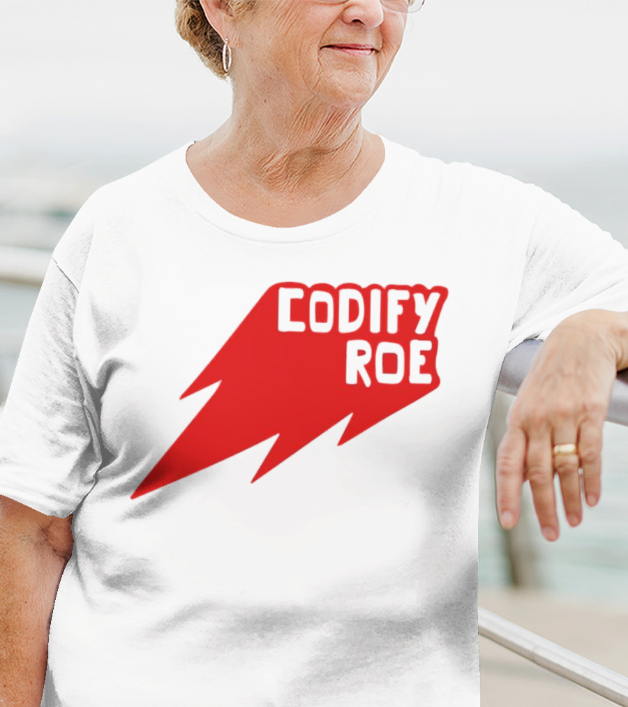 Codify Roe Red Lightning Bolt T-Shirt