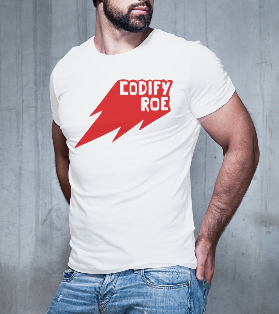 Codify Roe Red Lightning Bolt T-Shirt