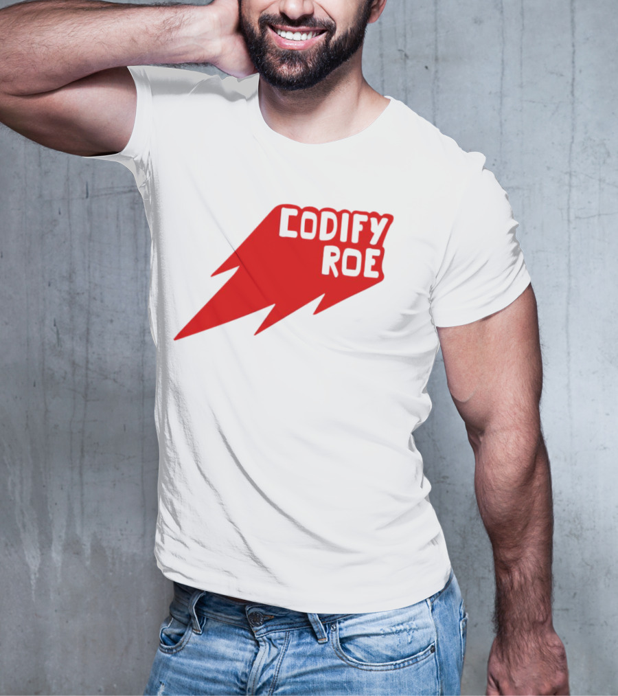 Codify Roe Red Lightning Bolt T-Shirt