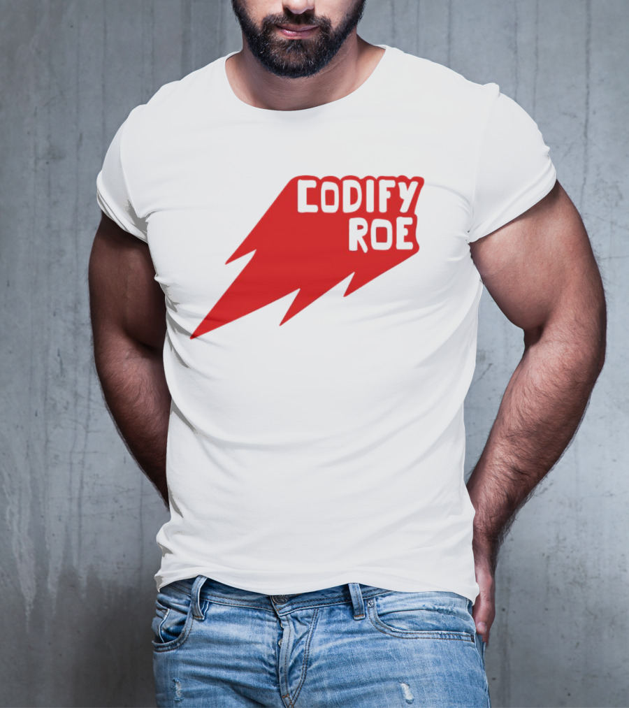 Codify Roe Red Lightning Bolt T-Shirt