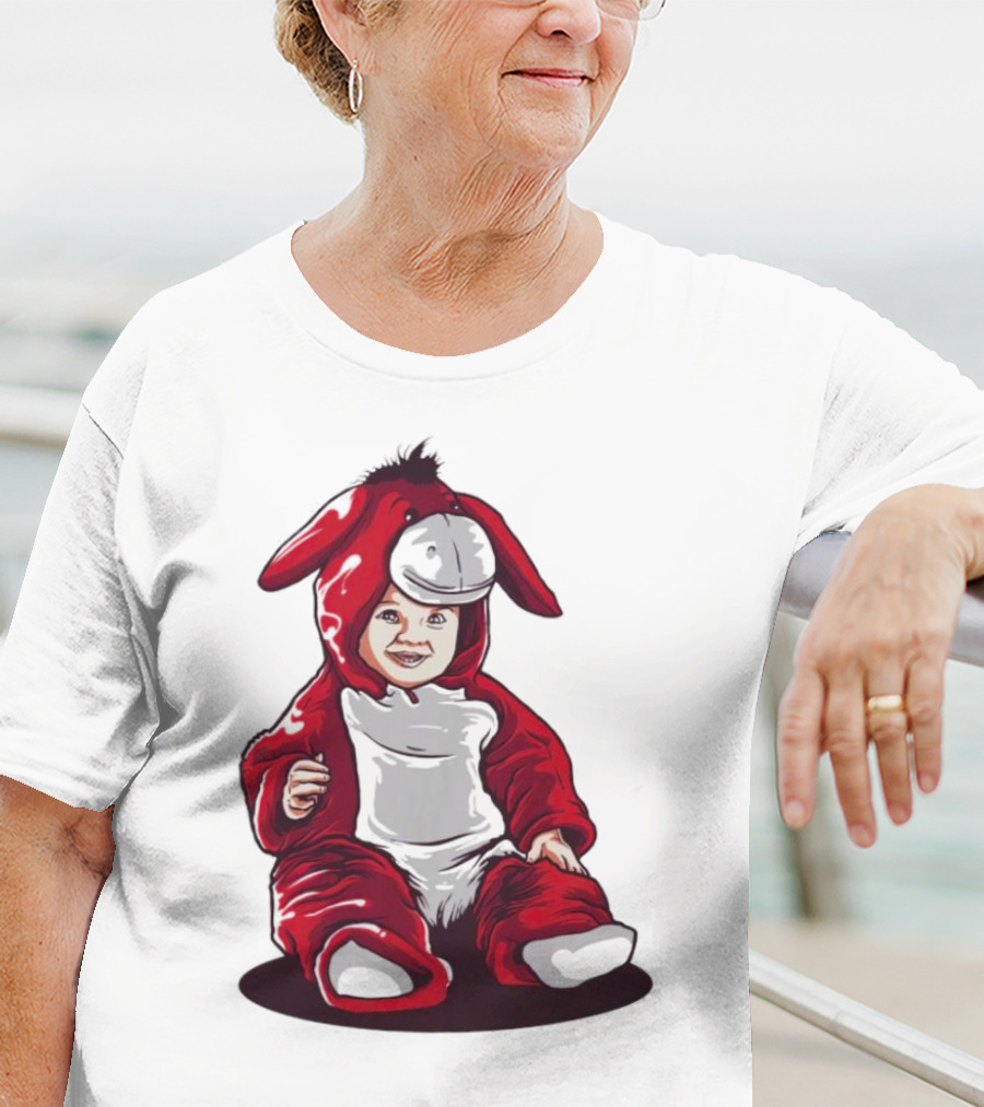 Baby Wear Horse Clothes In Red Costume T-Shirt